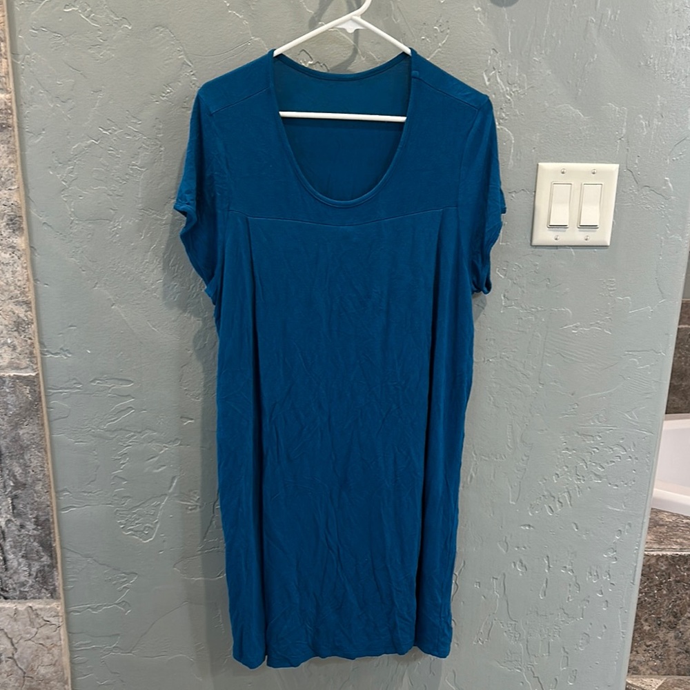 Teal Women's Maternity Nursing Night Gown